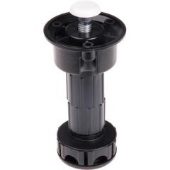 PFT01 Baza ayagi vidali, siyah 150mm