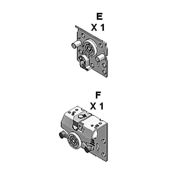 Hangroller 50-VF1/2 Kayar mekanizma, dis