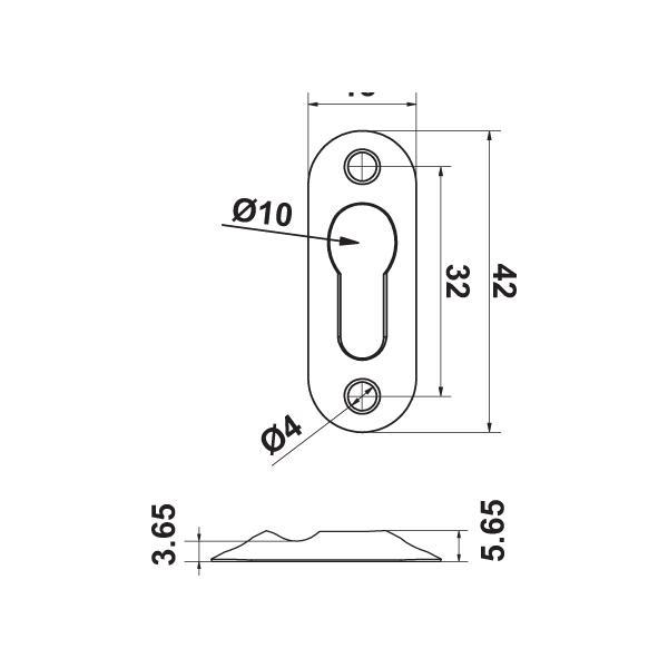 PH 01 Panel aski elemani, 42mm