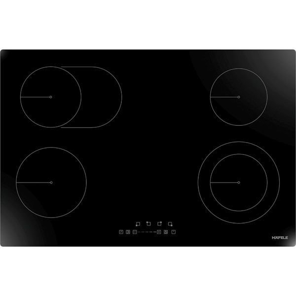 LUMINO Ocak seramik 77cm 2G1O1D siyah