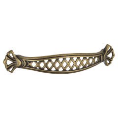 TACH HAND Kulp antik bronz 96mm