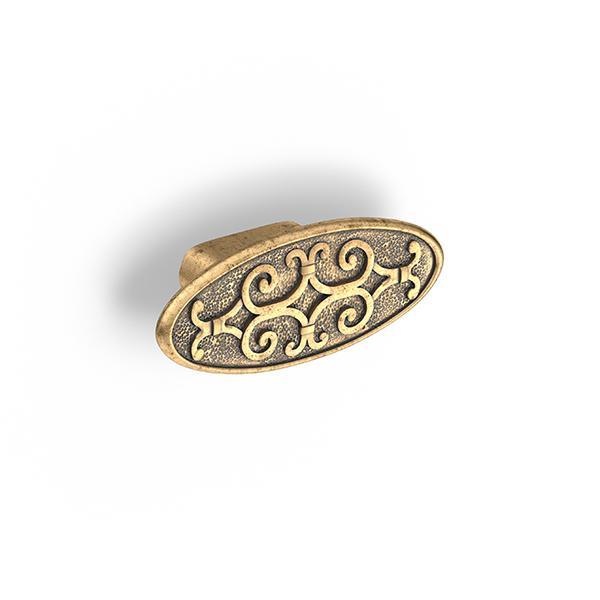 JOURNEY JR Dügme kulp antik bronz 32mm