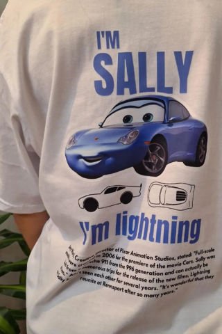 Beyaz Cars I'm Sally - I'm Lightning Unisex T-Shirt
