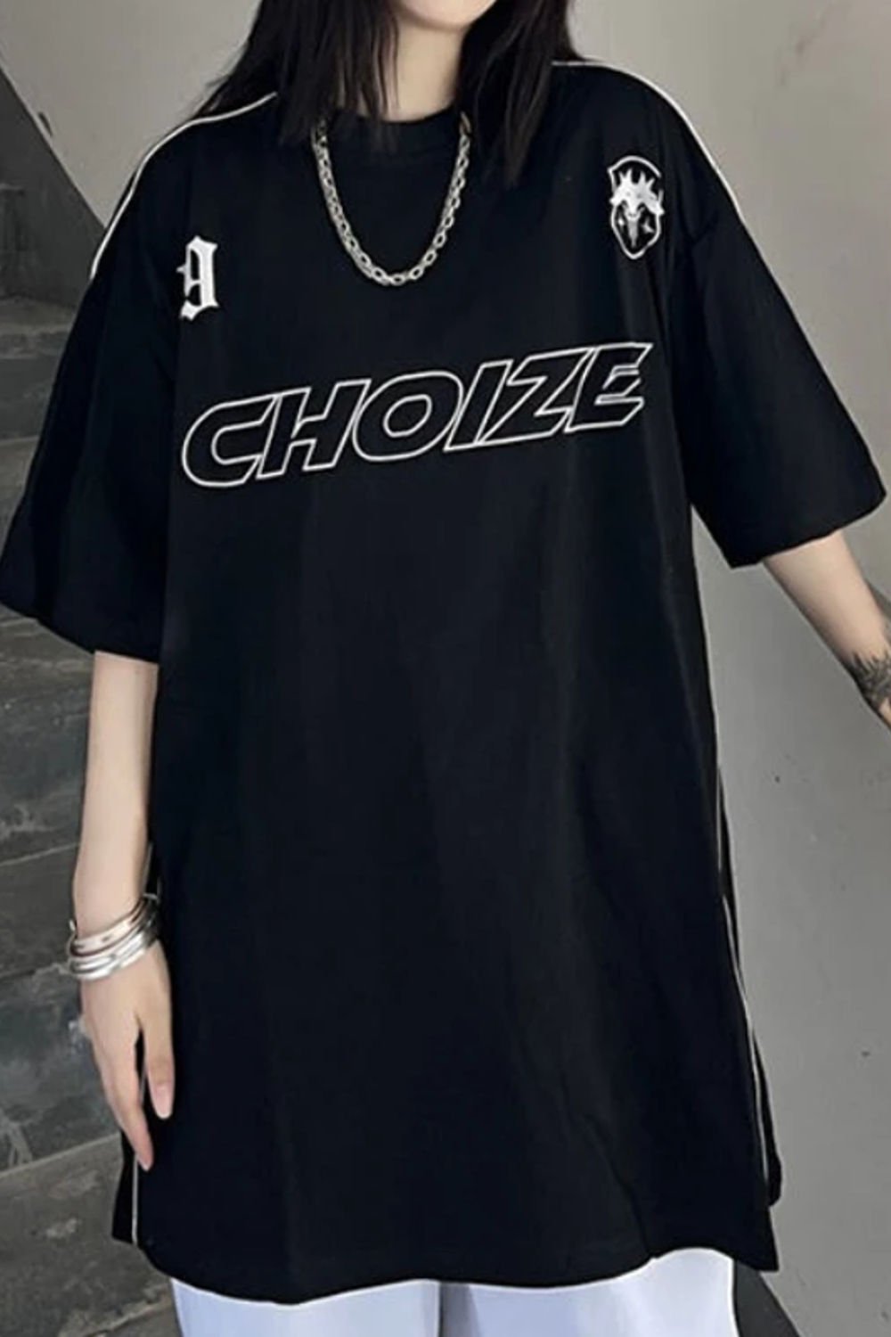 Siyah Choize Extra Cash Jersey Unisex T-Shirt