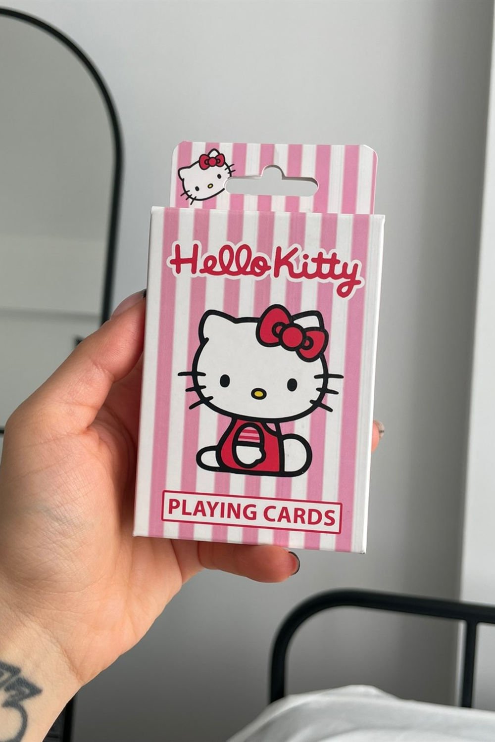 Anime Hello Kitty İskambil Poker Kartı