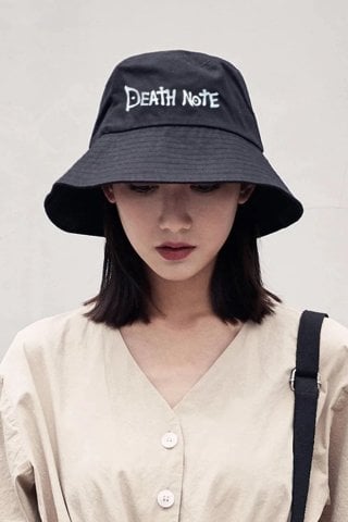 Anime Death Note Logo Balıkçı Bucket Şapka