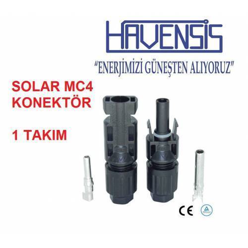 1 SET GÜNEŞ PANELİ KONNEKTÖRÜ, MC4 SOLAR PANEL BAĞLANTI KONNEKTÖRÜ