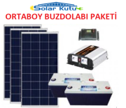 ORTA BOY BUZDOLABI MPPTLİ PAKETİ