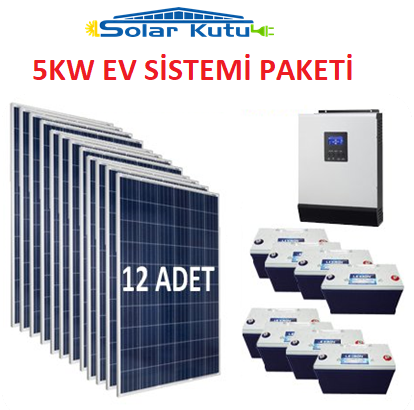 5KW EV SİSTEMİ PAKETİ