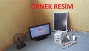 MiniSolar-2012+ SOLAR KUTU LİFEPO4 AKÜ +AMPUL SET