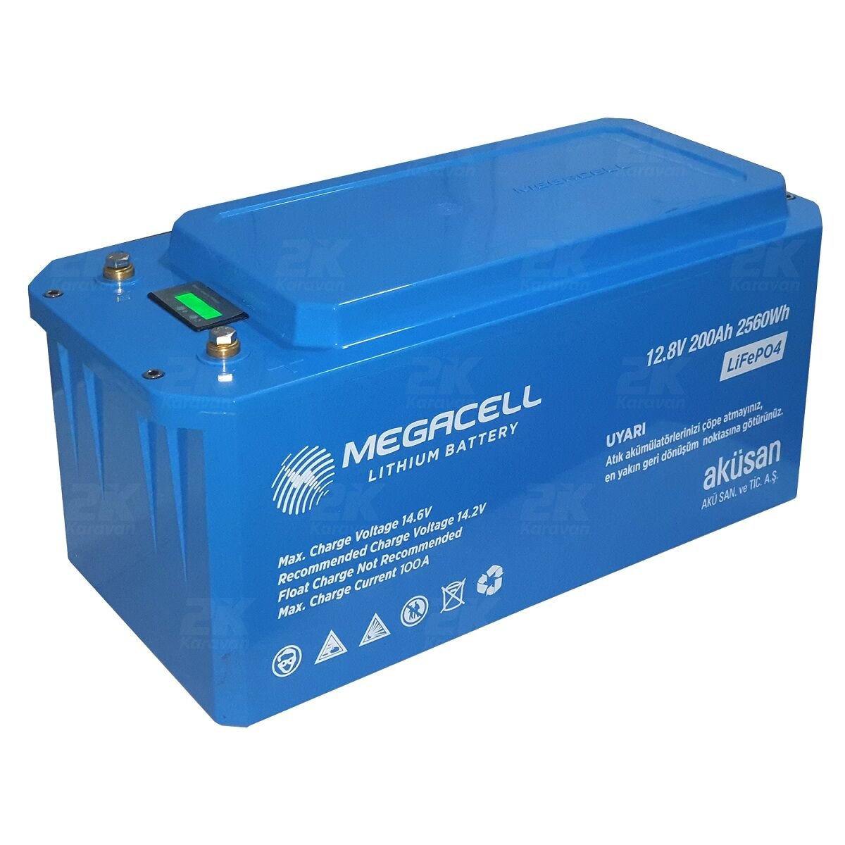 MEGACELL-LiFePO4 12.8V 200 Ah