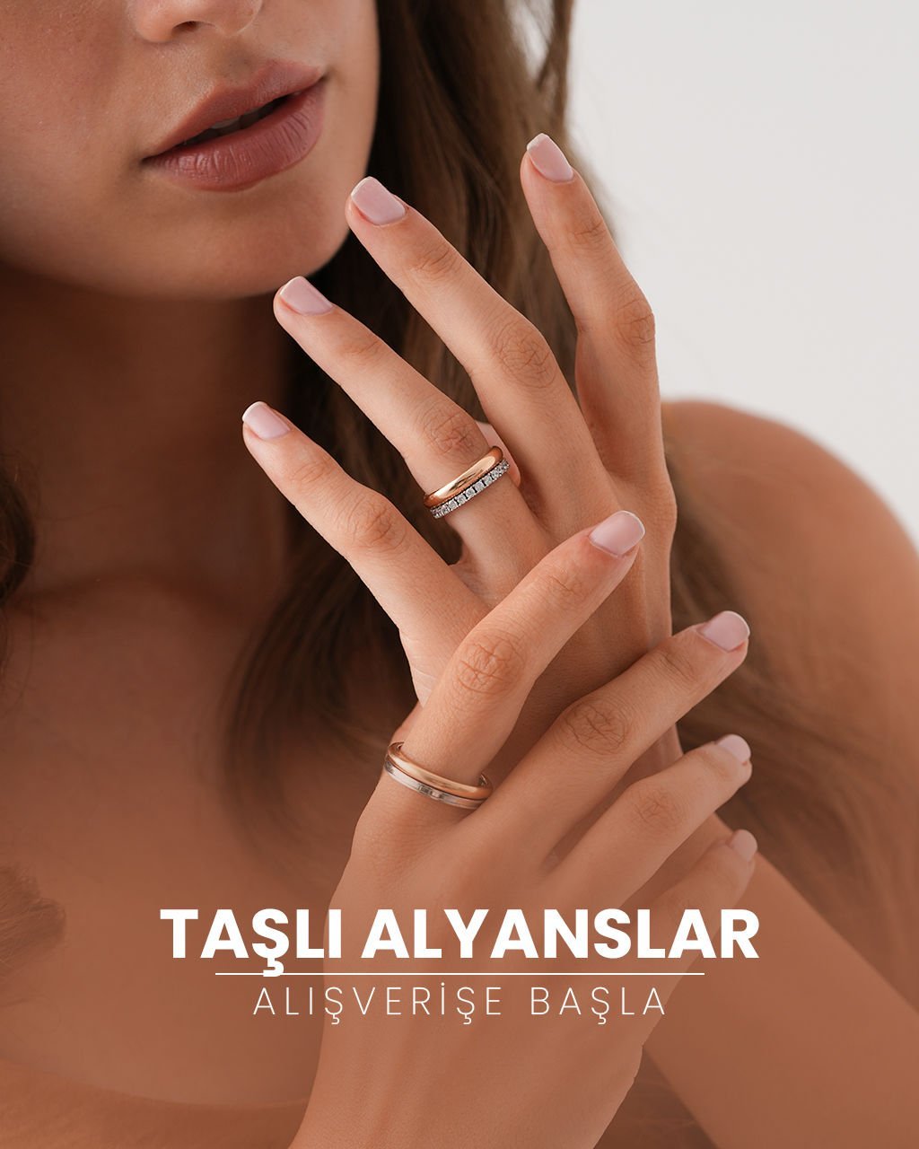 Taşlı Alyans Modelleri
