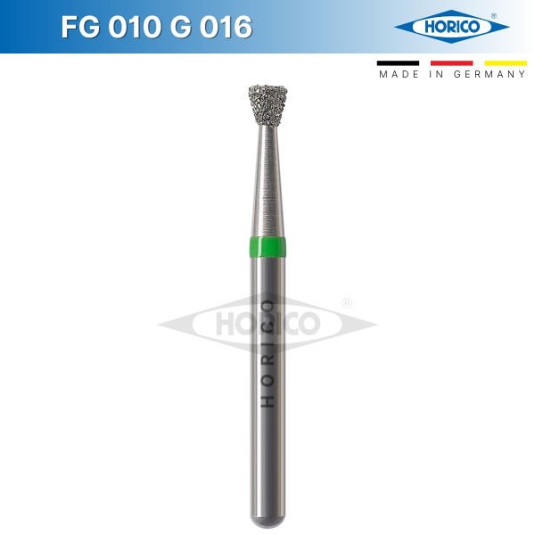 Ters Konik Elmas Frez - FG 010 Yeşil - Coarse - 016