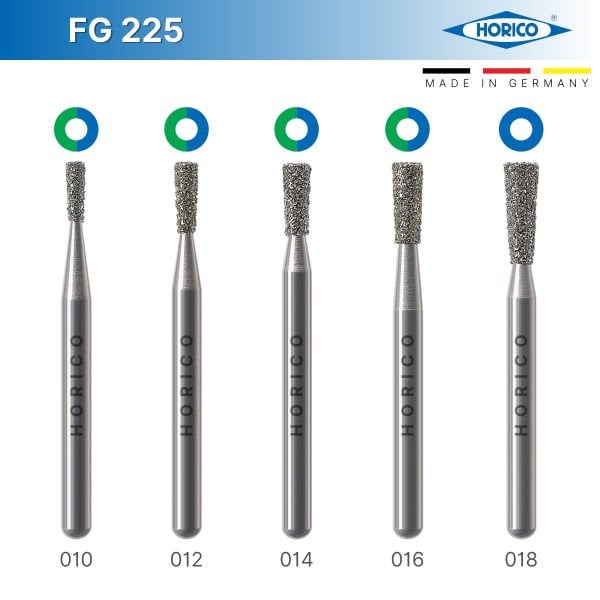 Ters Konik Elmas Frez, Uzun - FG 225