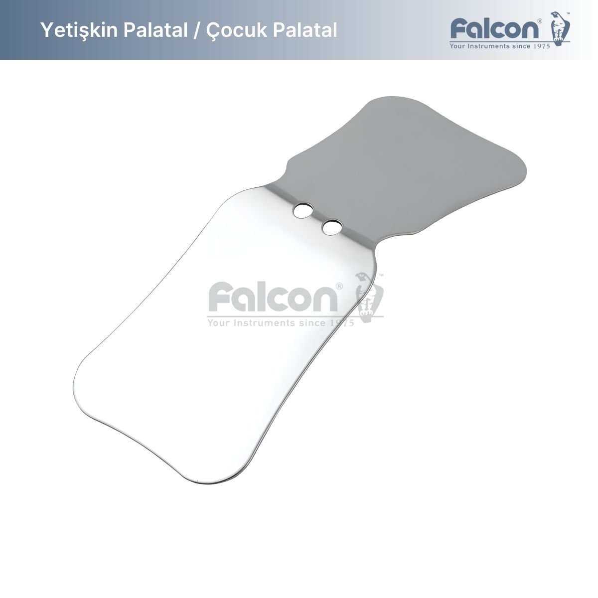 Metal Fotoğraf Aynası - Yetişkin Palatal / Çocuk Palatal (ø 73mm x ø 66mm)