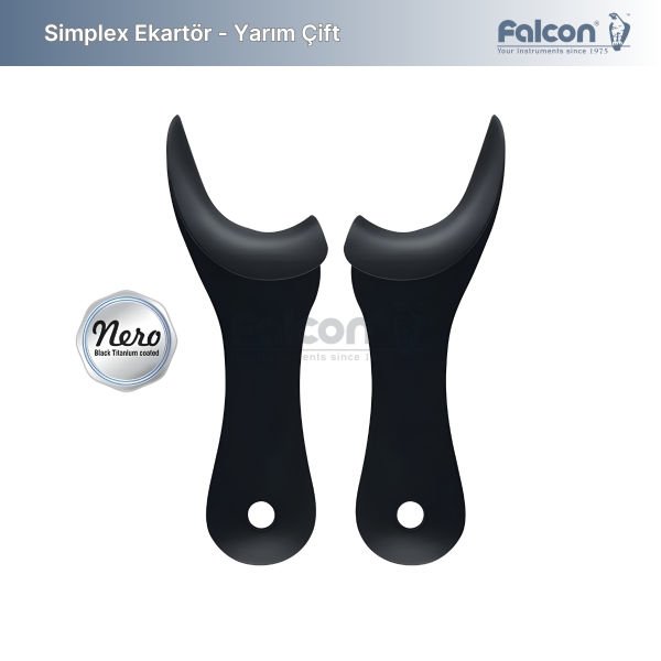 Simplex Fotoğraf Ekartörü - Yarım Çift (Nero)