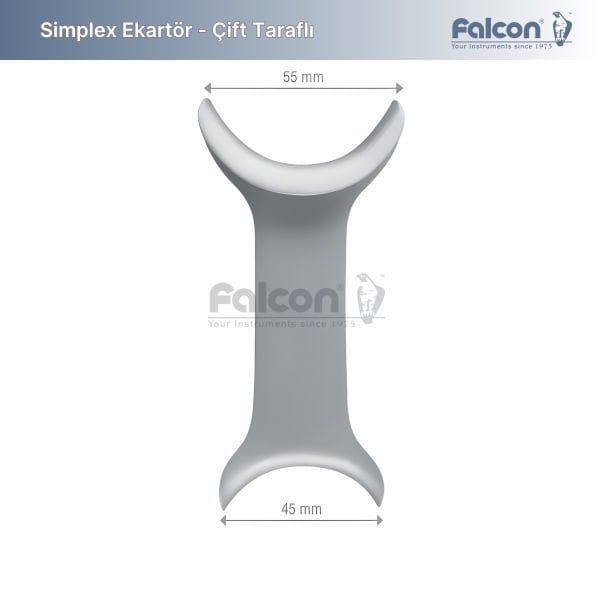 Simplex Fotoğraf Ekartörü - Çift Taraflı 110mm