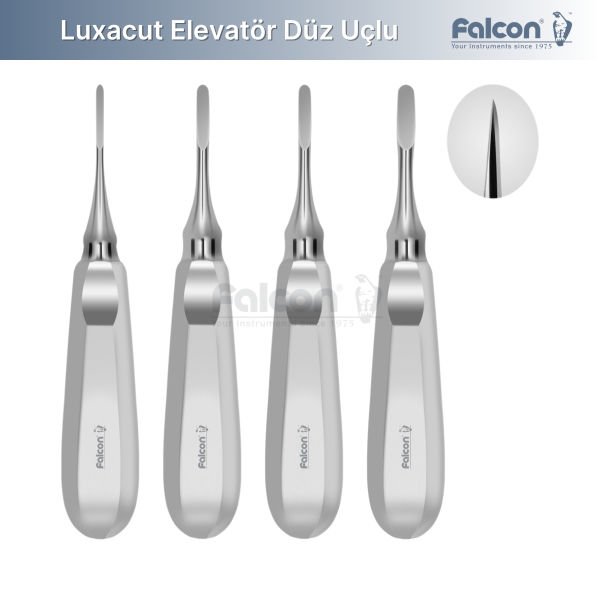 Luxacut Elevatör Düz Uçlu