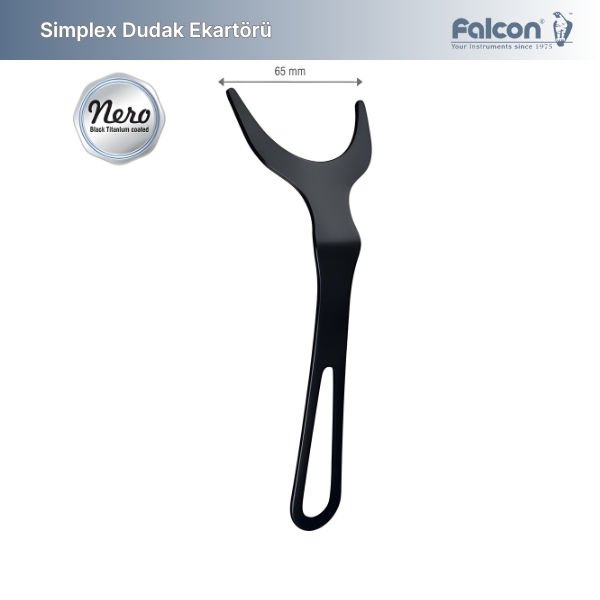 Simplex Dudak Ekartörü 170mm (Nero)