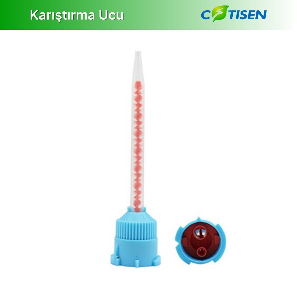 Mavi Kırmızı Karıştırma Ucu (50 Adet)