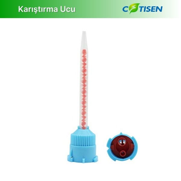 Mavi Kırmızı Karıştırma Ucu (50 Adet)