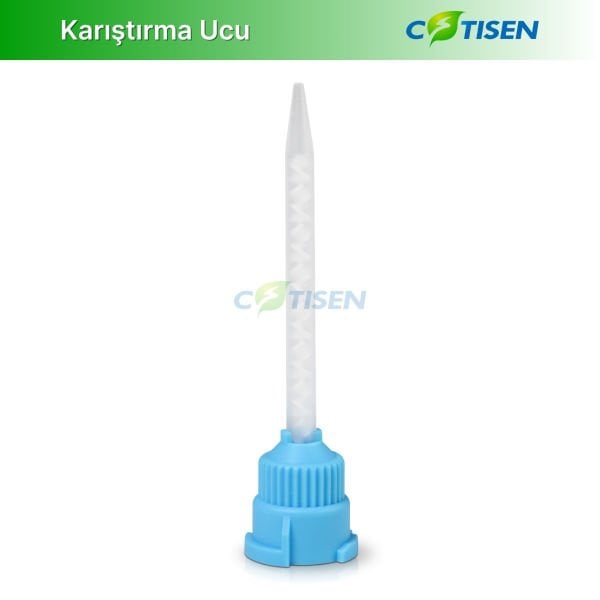 Mavi Beyaz Karıştırma Ucu (50 Adet)