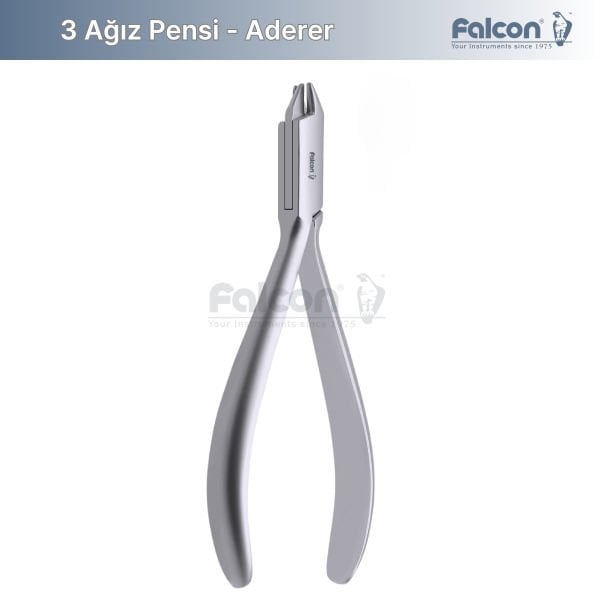 Ortodontik Pens - Aderer 3 Ağız