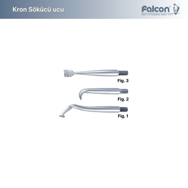 Kron Sökücü Uçları (3'lü Set)
