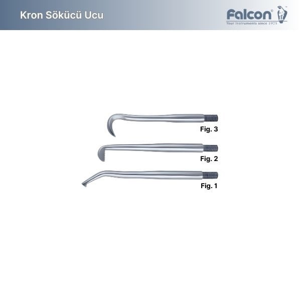 Kron Sökücü Uçları (3'lü Set)