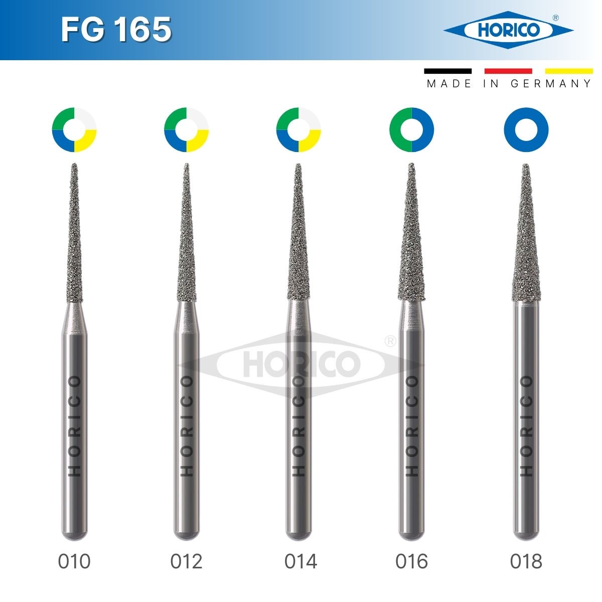 Alev Uç Elmas Frez - FG 165