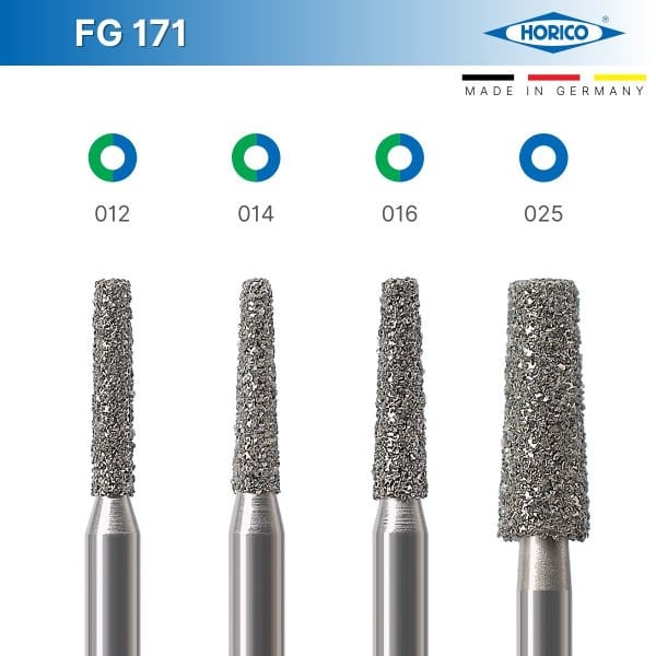 Konik Düz Uç Frez - Horico FG 171