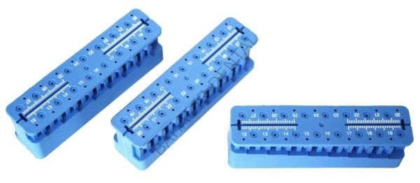 Endoblok (Mavi renk, PVC)