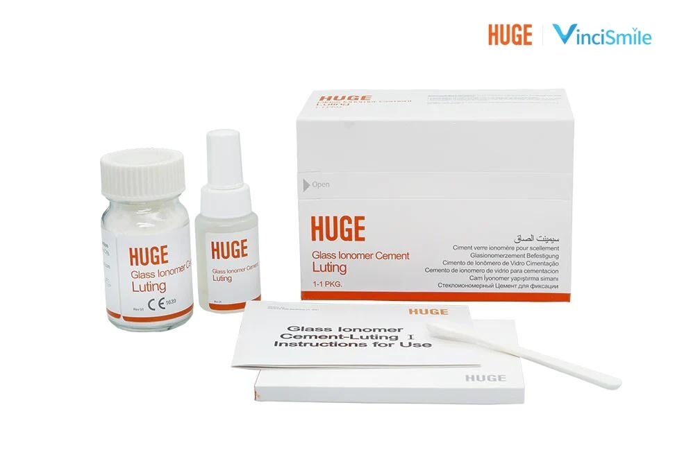 Huge Luting I - Cam İyonomer Siman Yapıştırıcı (30g+25gr)