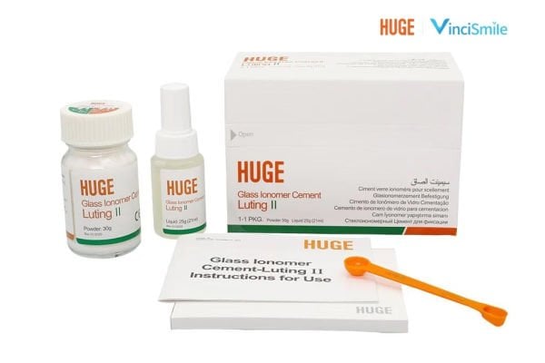 Huge Luting II - Cam İyonomer Siman Yapıştırıcı + Dolgu (30gr+25gr)
