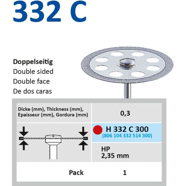 Alçı Separesi - Fine - Horico - H 332 C