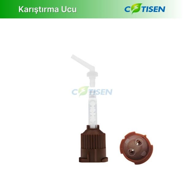 Kahverengi Karıştırma Ucu - Düz (50 Adet)