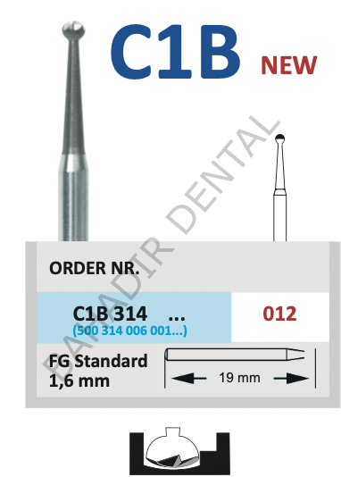 Rond Carbide Ucu Keser - Horico C1B 5'li