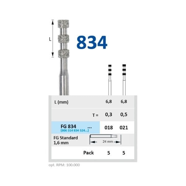 Derinlik İşaretleme Frezi - FG 834
