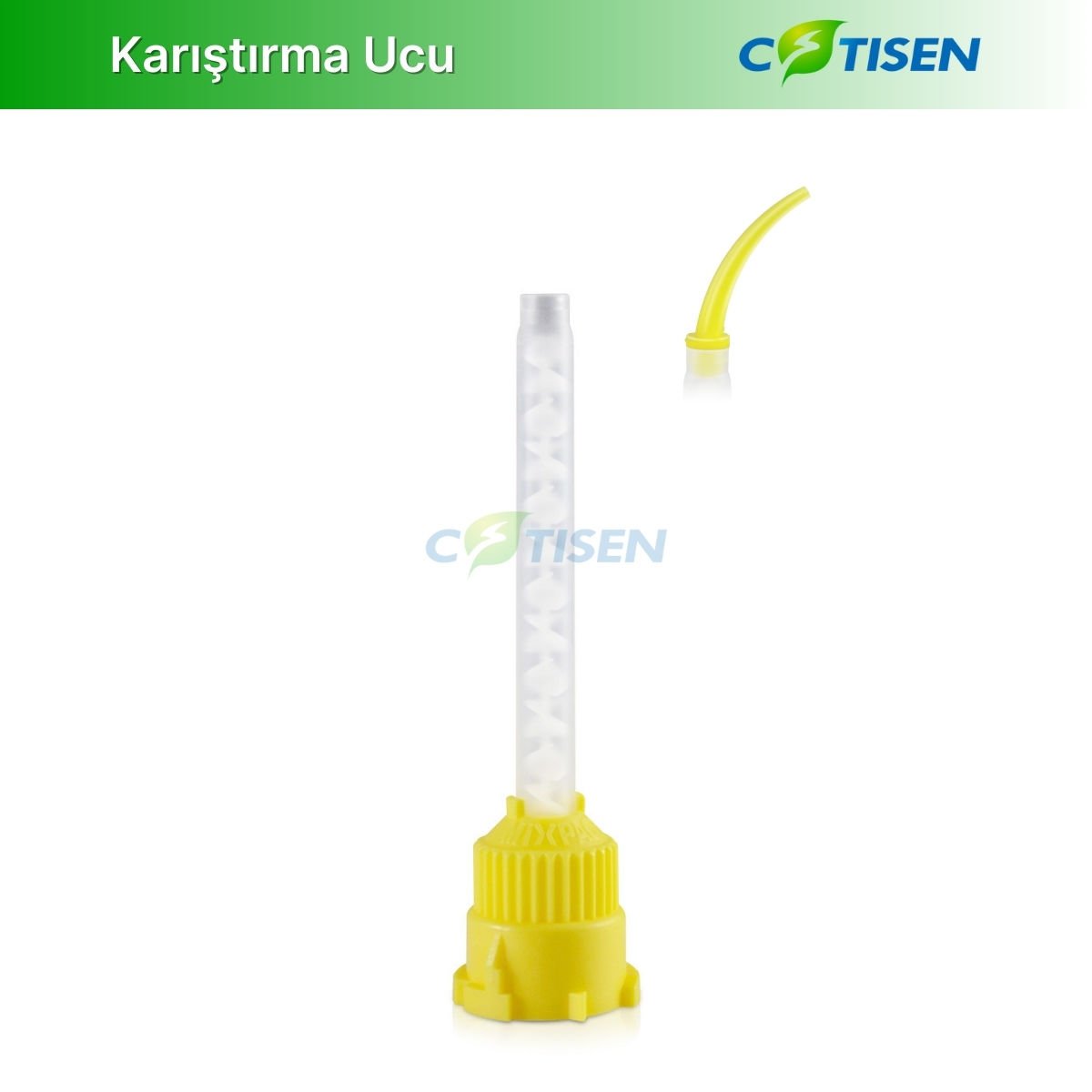 Sarı Karıştırma Ucu (50 Adet)