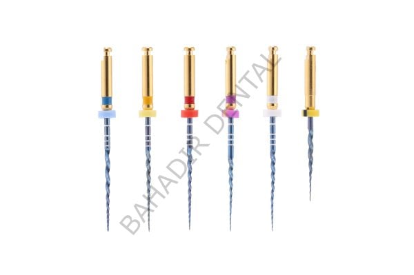 Kanal Eğesi Endomotor İçin Blue Sup Taper Files