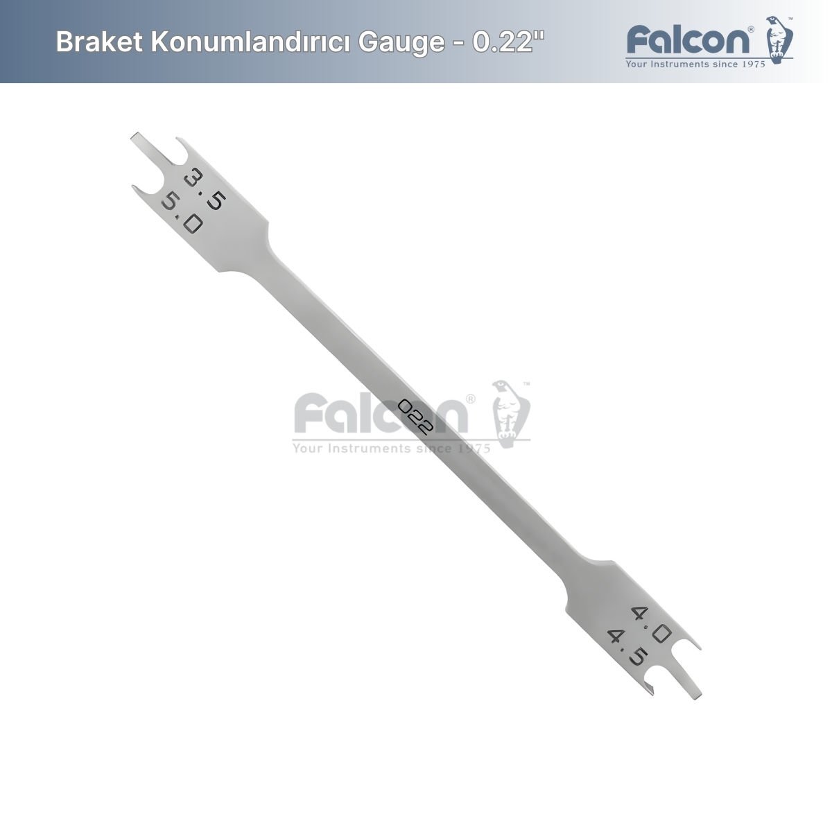 Braket Konumlandırıcı SS .022'' Slot