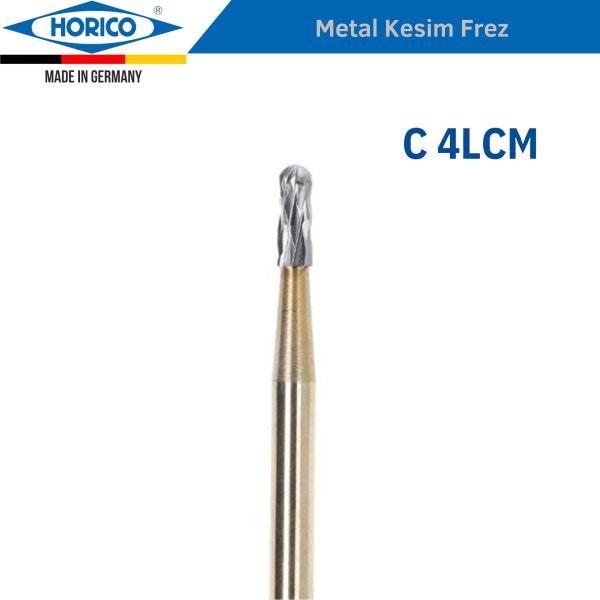 Metal Kesim Frezi - Horico C4LCM 5'li