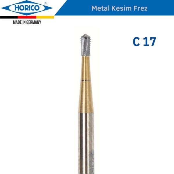 Metal Kesim Frezi - Horico C 17 5'li