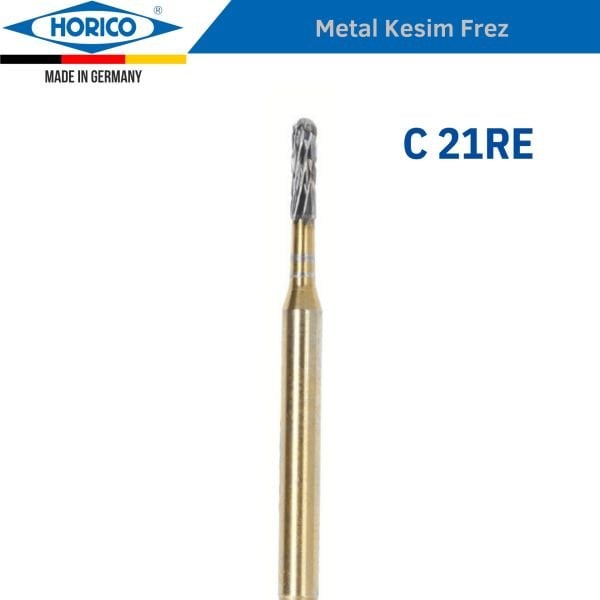 Metal Kesim Frezi - Horico C 21RE 5'li