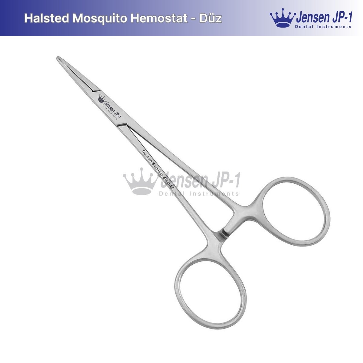 Halsted Mosquito Hemostat - Düz, 125mm