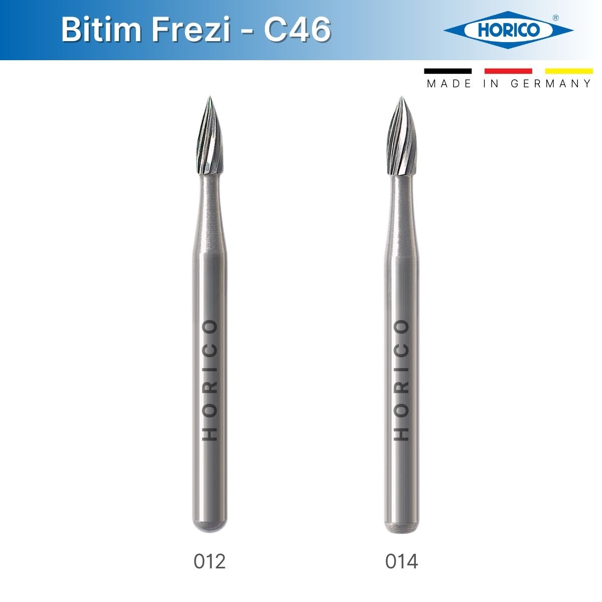 Carbide Bitim Frezi - Horico C 46