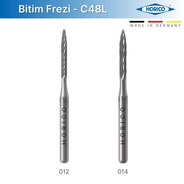 Carbide Bitim Frezi - Horico C 48L