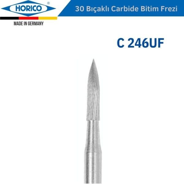 Carbide Bitim Frezi (30 Bıçaklı) - C 246UF