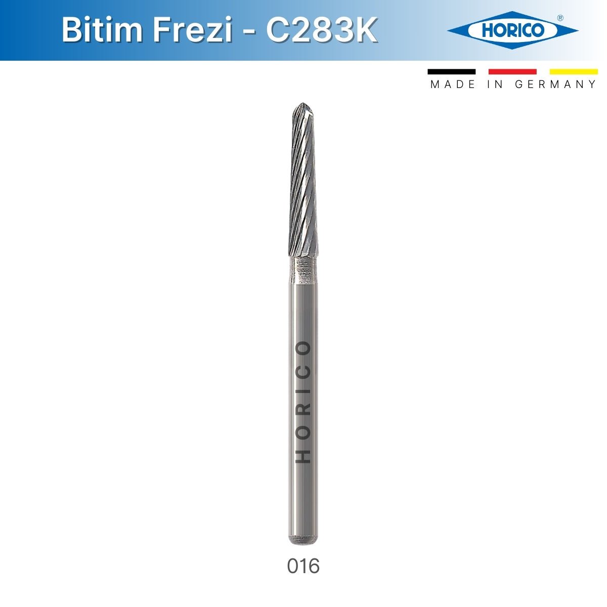 Carbide Bitim Frezi - Horico C 283K