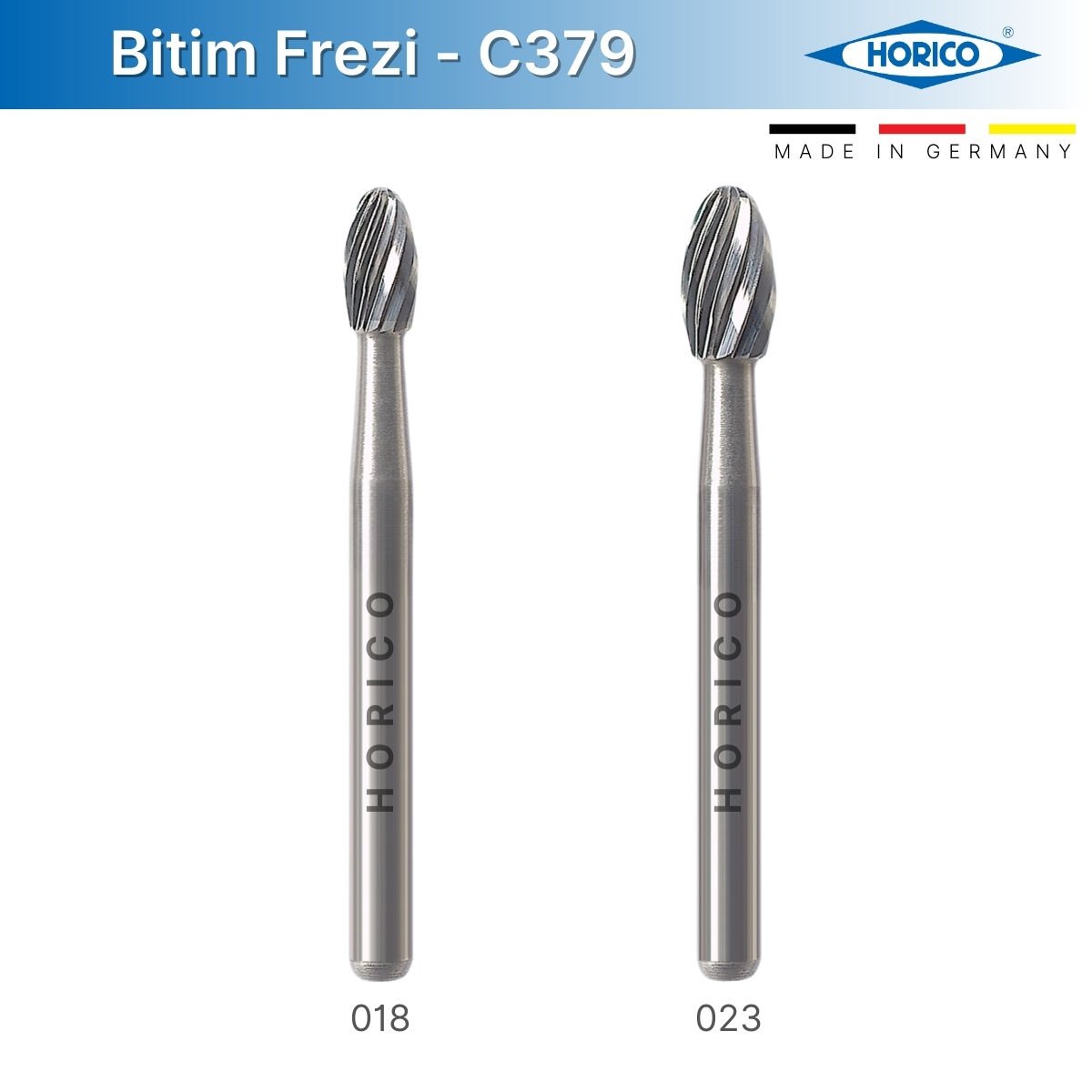 Carbide Bitim Frezi - Horico C 379